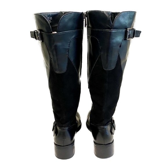 Franco Sarto JESPA boots in black Vegan leather Size 5.5 - Picture 2 of 13